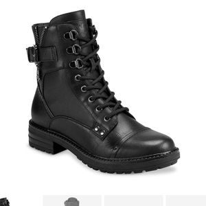 GBG by Guess, “Gessy Combat Boot”